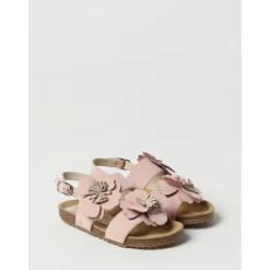 Roze Bloem Sandalen