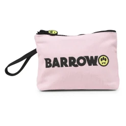 Roze Canvas Clutch met Smiley