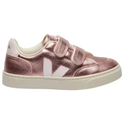 Roze Chromevrije Leren V-12 Sneakers