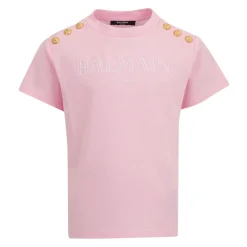 Roze Crewneck T-shirts en Polos