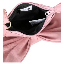 Roze Eco-Leren Elegante Tassen met Strik