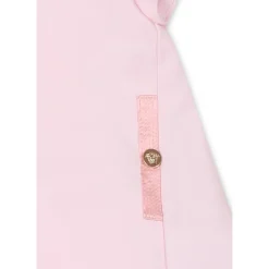 Roze Geboorte Set Jurk Culottes