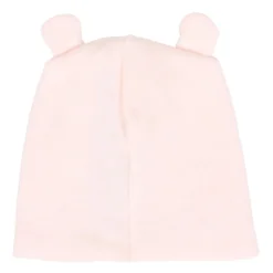 Roze Gebreide Wollen Baby Muts