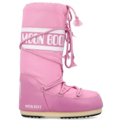 Roze Gesloten Icon High Nylon Laarzen