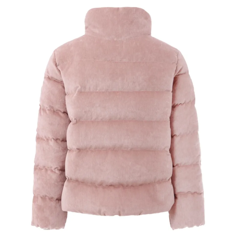 Roze Gewatteerde Donsjas