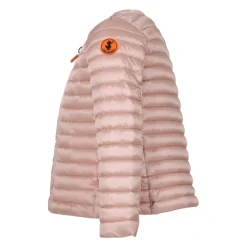 Roze Gewatteerde Donsjas met Plumtech