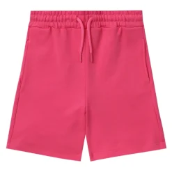 Roze Katoenen Jersey Bermuda Shorts