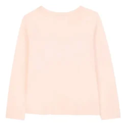 Roze Katoenen Longsleeve T-shirt