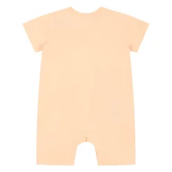 Roze Katoenen Romper met Gitaar Logo