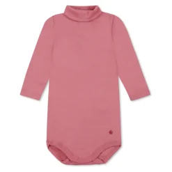 Roze Katoenen Rompertje met Logodetail