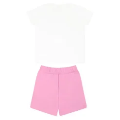 Roze Katoenen Sportpak Set