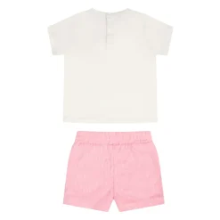 Roze Katoenen Sportset