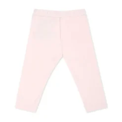 Roze Legging met Logo Patch