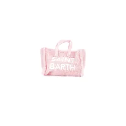 Roze Logo Voor- en Achterkant Clip Tas