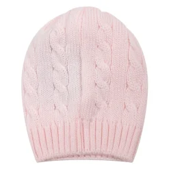 Roze Pasgeboren Beer Wollen Muts