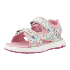 Roze Pixel Sandalen