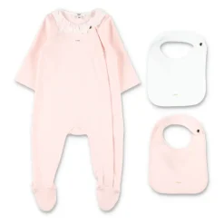 Roze Poeder Overall Baby Geschenkset