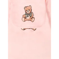 Roze Romper en Slabbetjes Set