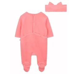 Roze Romperset met Haarband