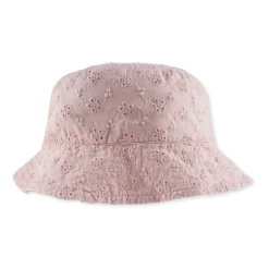 Roze Sangallo Kant Cloche Hoed