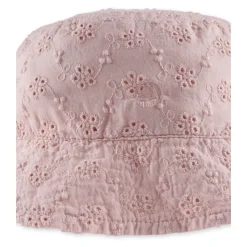 Roze Sangallo Kant Cloche Hoed