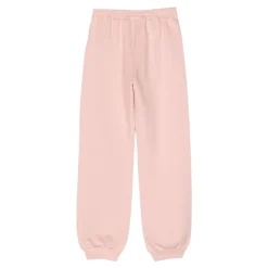 Roze Slip-On Broeken met Webstrepen