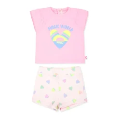 Roze Sportpak met Hartdetail