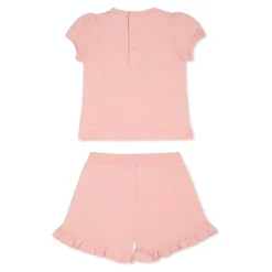 Roze Teddybeer Korte Sportpak