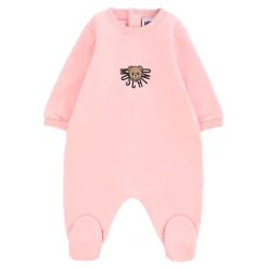 Roze Teddybeer Romper Fleece Katoen