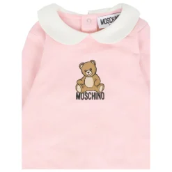 Roze Teddybeer Rompers
