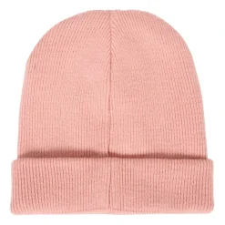 Roze Tijger Logo Katoenen Beanie Hoed