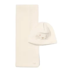 Schattige Kattengezicht Muts Sjaal Set