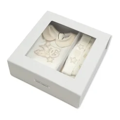 Set: muts, slabber en romper