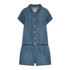 Short Denim Overall
