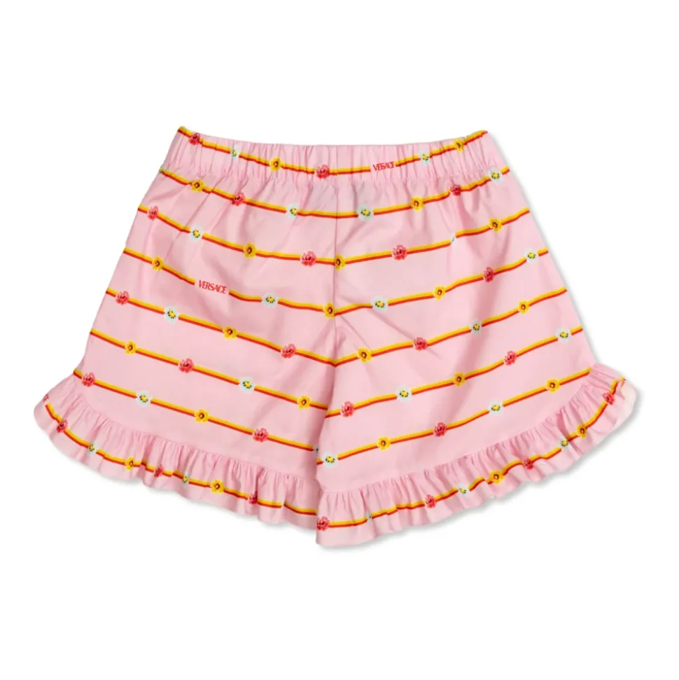 Shorts met bloemmotief