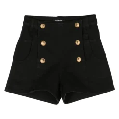 Shorts met hoge taille
