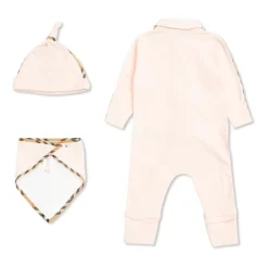 Sleepsuit, Bib and Hat Set
