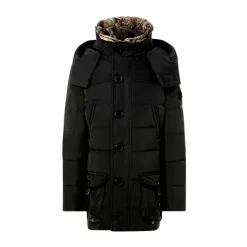 Slim Fit Parka Jas