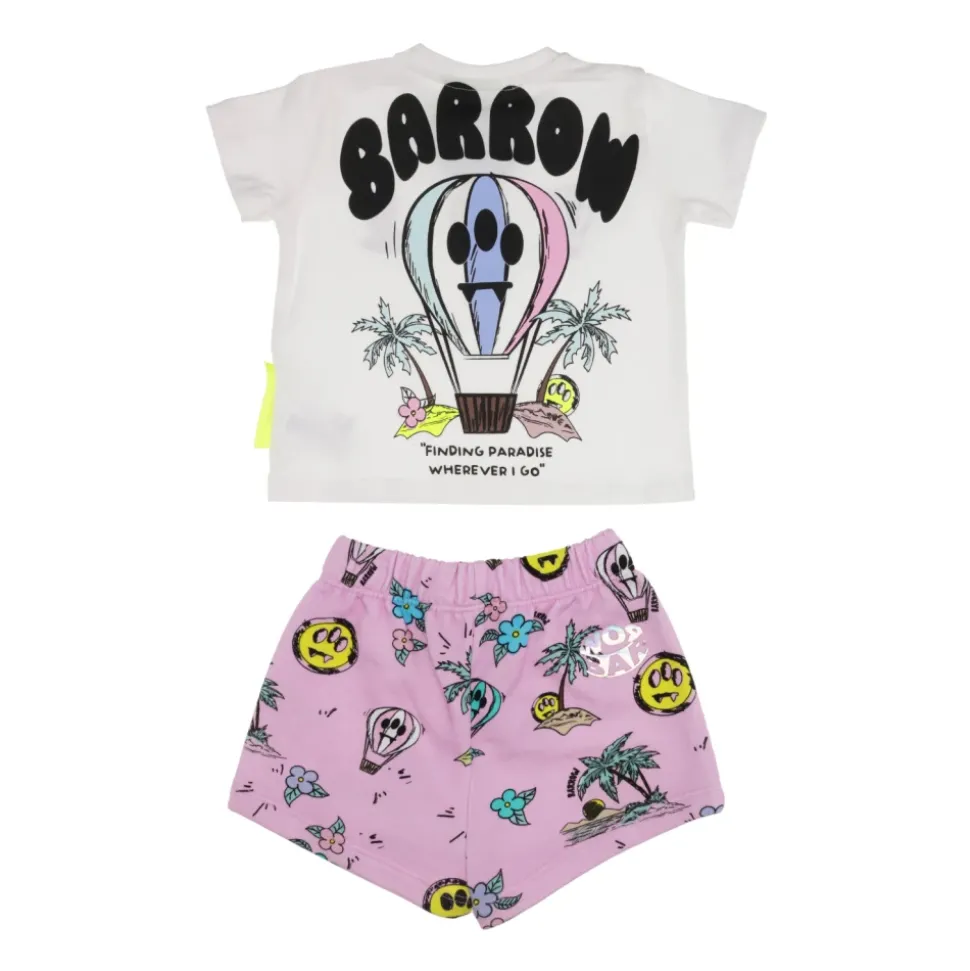 Smiley Print Jurkje Set