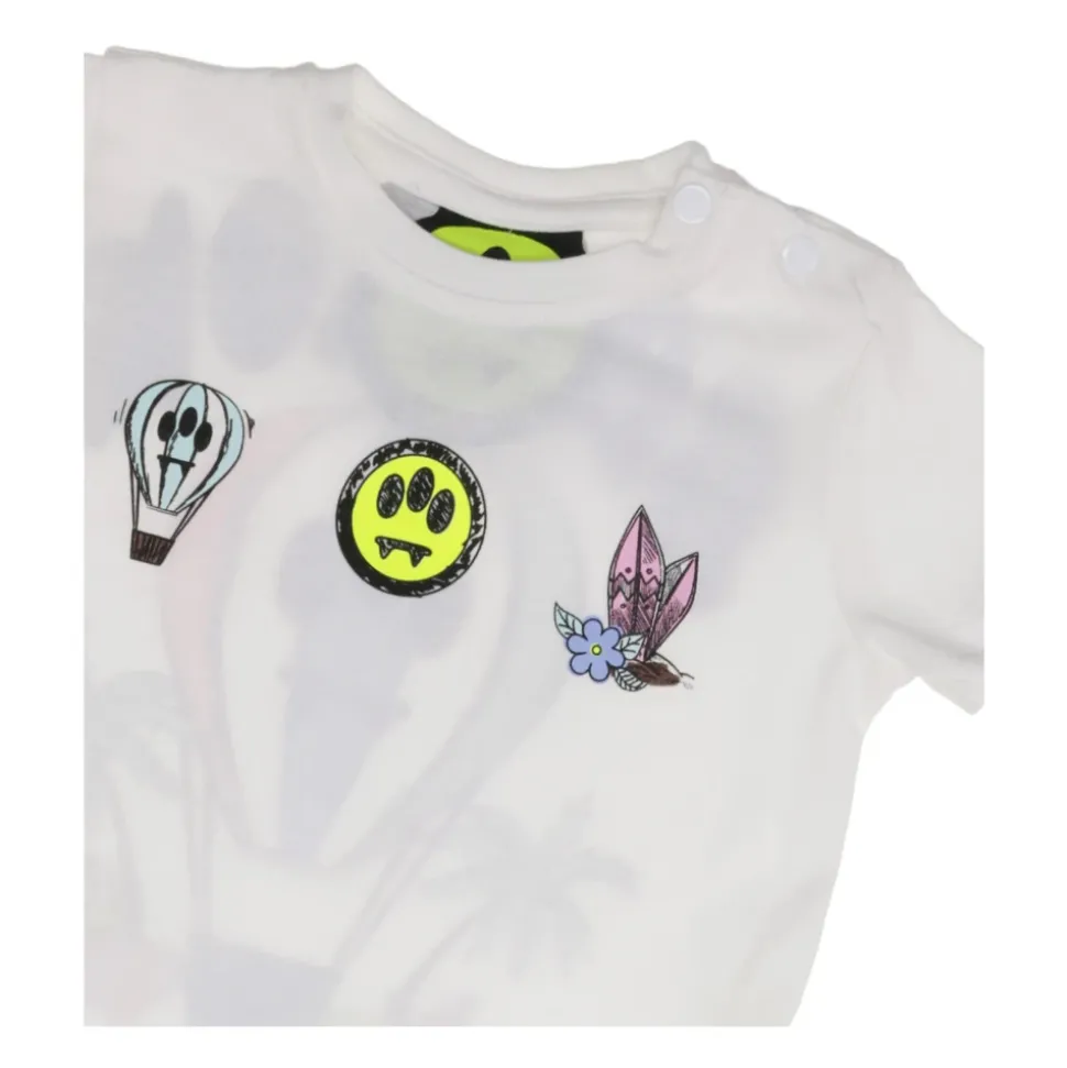 Smiley Print Jurkje Set