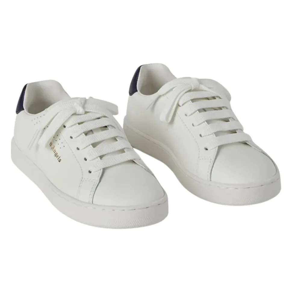 Sneakers met logoprint en lage schacht