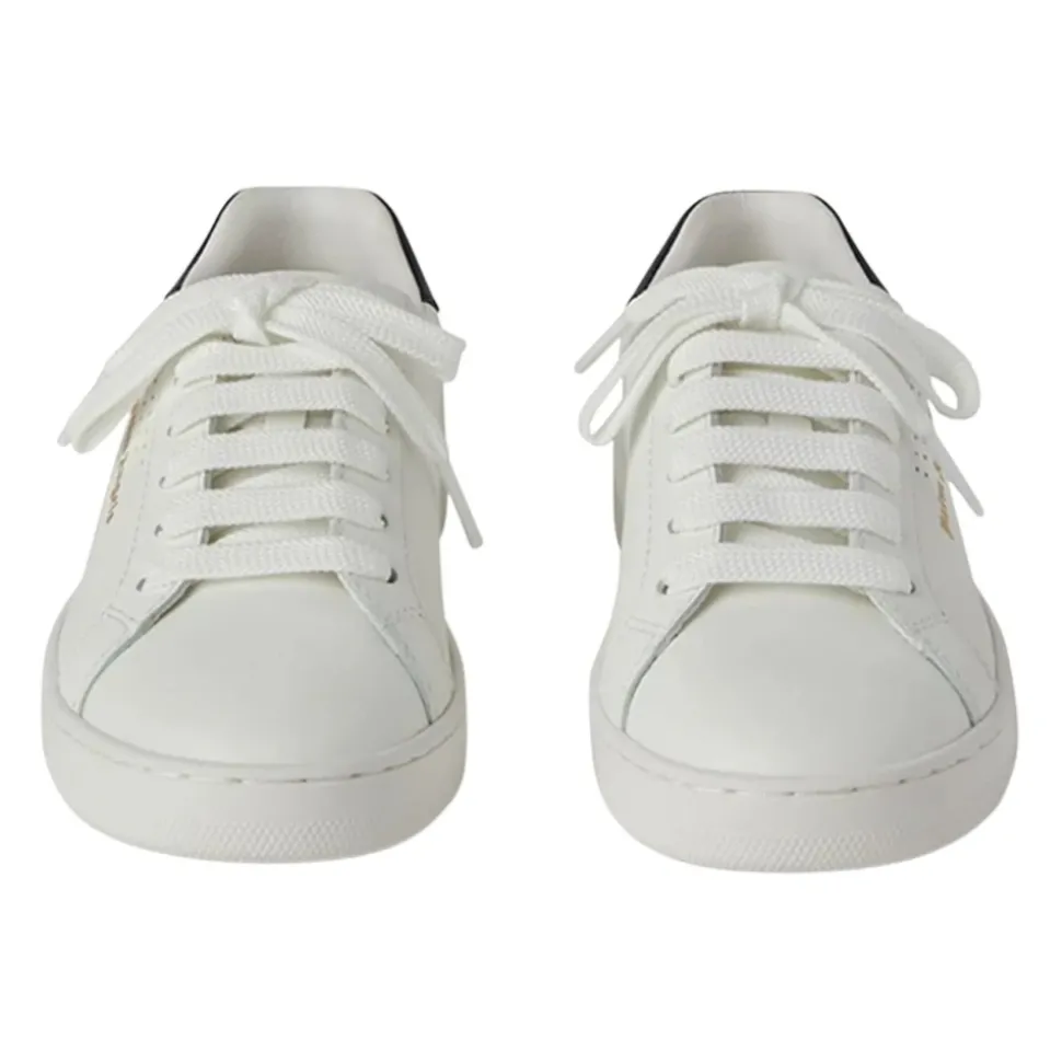 Sneakers met logoprint en lage schacht