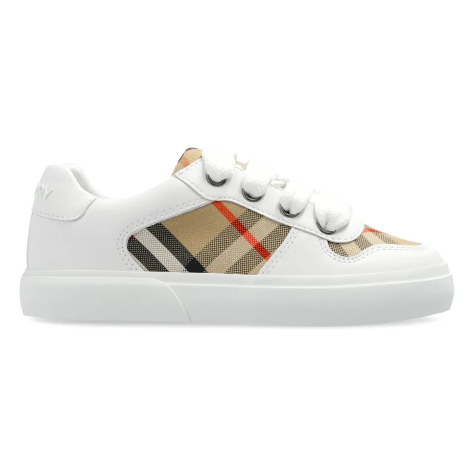 Sneakers met Ruitpatroon