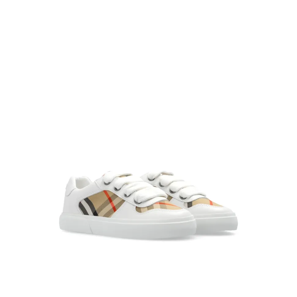 Sneakers met Ruitpatroon