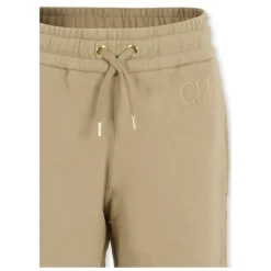 Sportieve Grijze Katoenen Trainingsbroek