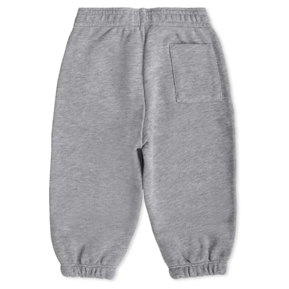 Sportieve Grijze Katoenen Trainingsbroek