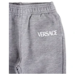 Sportieve Grijze Katoenen Trainingsbroek