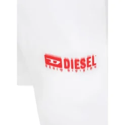 Sportieve witte katoenen shorts met trekkoord