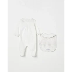 Stijlvolle Baby Romper Bib Set