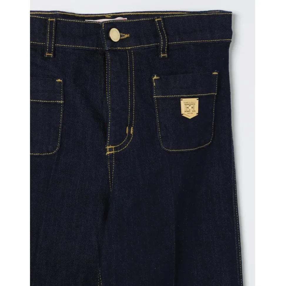 Stijlvolle Cupped Hem Kinder Spijkerbroek